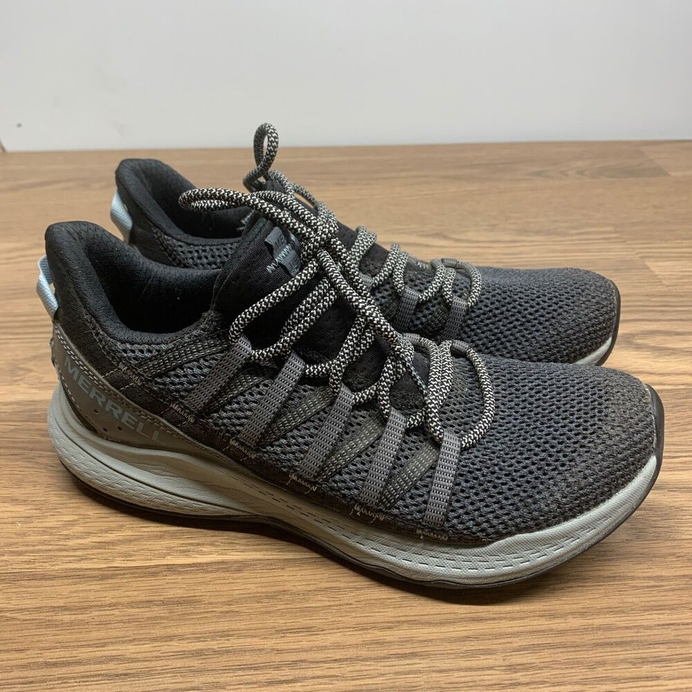 Merrell Bravada Edge J135582 Black Gray Hiking Running Shoes Sneakers Womens 8.5